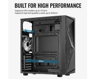 AeroCool PGS Glider Cosmo RGB Czarna - 623749 - zdjęcie 10
